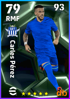 Carles Pérez — RMF, OVR 79, MAX 93