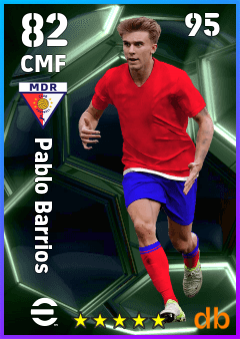 Pablo Barrios eFootball player card