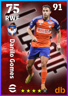 Danilo Gomes — RWF, OVR 75, MAX 91