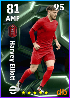 Harvey Elliott — AMF, OVR 81, MAX 95