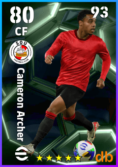 Cameron Archer — CF, OVR 80, MAX 93