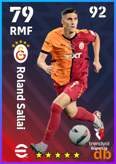Roland Sallai — RMF, OVR 79, MAX 92
