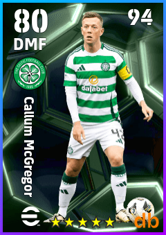 Callum McGregor — DMF, OVR 80, MAX 94