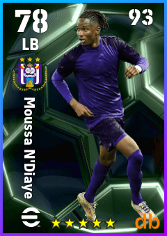 Moussa N'Diaye — LB, OVR 78, MAX 93