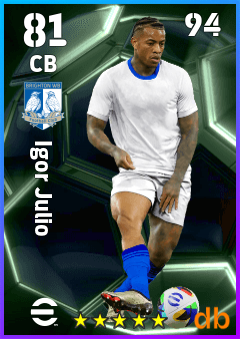 Igor Julio — CB, OVR 81, MAX 94