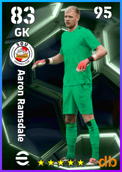 Aaron Ramsdale — GK, OVR 83, MAX 95