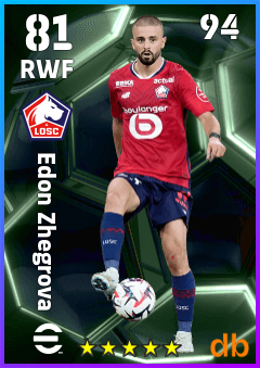 Edon Zhegrova — RWF, OVR 81, MAX 94