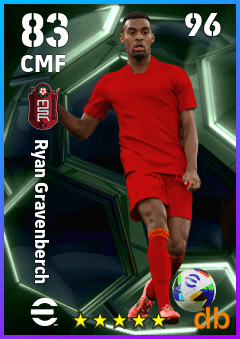 Ryan Gravenberch eFootball player card