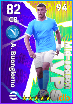 A. Buongiorno — CB, OVR 82, MAX 94