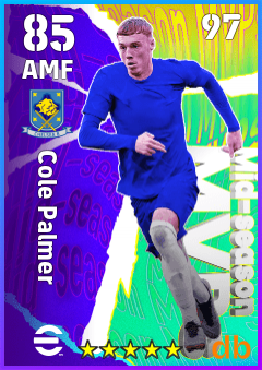 Cole Palmer — AMF, OVR 85, MAX 97