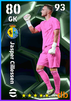 Jasper Cillessen — GK, OVR 80, MAX 93