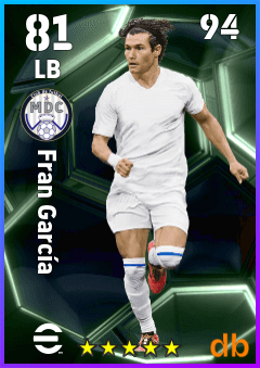 Fran García eFootball player card