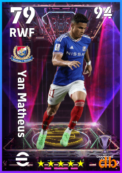 Yan Matheus — RWF, OVR 79, MAX 94