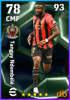 Tanguy Ndombélé — CMF, OVR 78, MAX 93