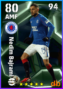 Nedim Bajrami — AMF, OVR 80, MAX 94