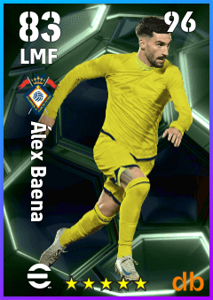 Álex Baena — LMF, OVR 83, MAX 96