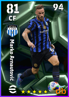 Marko Arnautović — CF, OVR 81, MAX 94