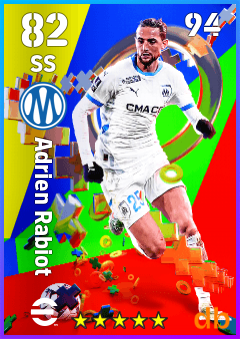 Adrien Rabiot — SS, OVR 82, MAX 94