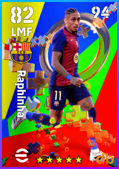 Raphinha eFootball player card