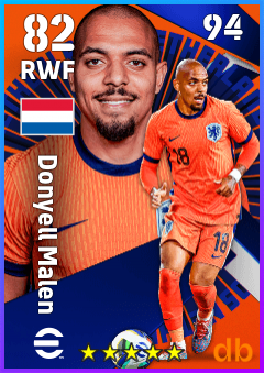 Donyell Malen eFootball player card