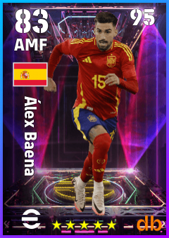 Álex Baena — AMF, OVR 83, MAX 95