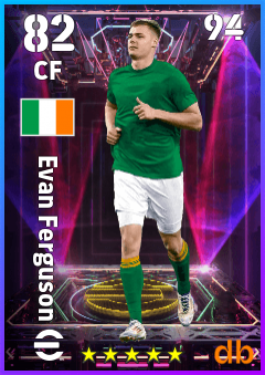 Evan Ferguson — CF, OVR 82, MAX 94