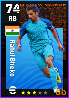 Rahul Bheke — RB, OVR 74, MAX 74