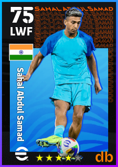Sahal Abdul Samad eFootball player card