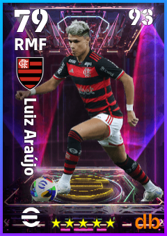 Luiz Araújo — RMF, OVR 79, MAX 93
