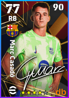 Marc Casadó eFootball player card