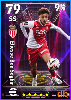 Eliesse Ben Seghir — SS, OVR 79, MAX 93