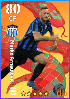 Marko Arnautović — CF, OVR 80, MAX 80