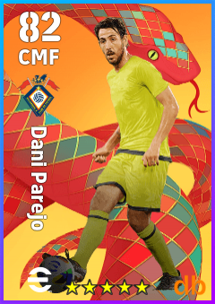 Dani Parejo — CMF, OVR 82, MAX 82