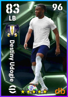 Destiny Udogie — LB, OVR 83, MAX 96