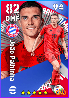 João Palhinha — DMF, OVR 82, MAX 94