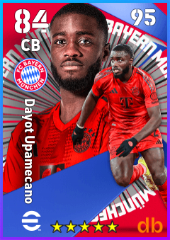 Dayot Upamecano — CB, OVR 84, MAX 95