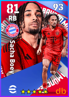 Sacha Boey eFootball player card