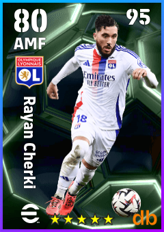 Rayan Cherki eFootball player card