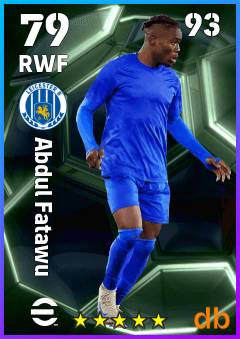 Abdul Fatawu — RWF, OVR 79, MAX 93