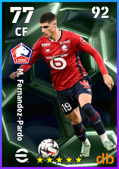 M. Fernandez-Pardo — CF, OVR 77, MAX 92