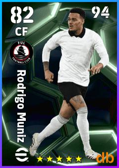 Rodrigo Muniz — CF, OVR 82, MAX 94