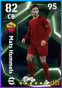 Mats Hummels — CB, OVR 82, MAX 95