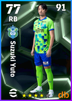 Suzuki Yuto eFootball player card