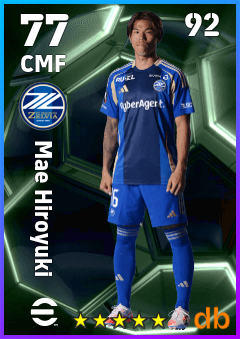 Mae Hiroyuki eFootball player card