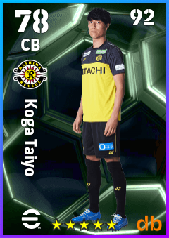 Koga Taiyo eFootball player card
