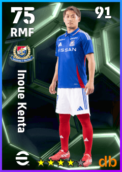 Inoue Kenta — RMF, OVR 75, MAX 91