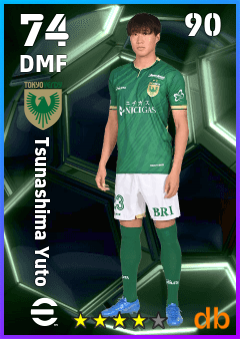 Tsunashima Yuto eFootball player card