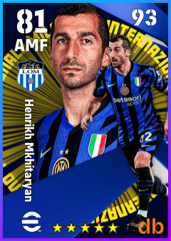 Henrikh Mkhitaryan eFootball player card