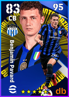 Benjamin Pavard eFootball player card