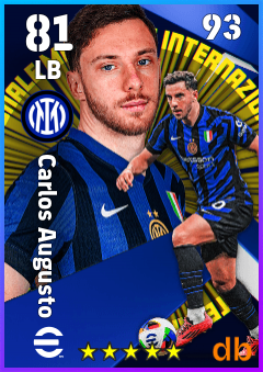 Carlos Augusto — LB, OVR 81, MAX 93